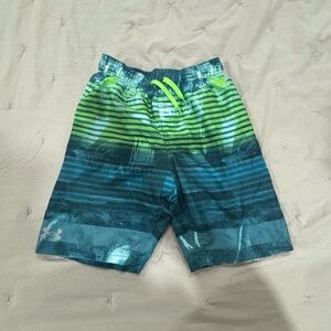 * NOT AVAILABLE * Under Armour Kids' Neon Green and Teal Shorts
